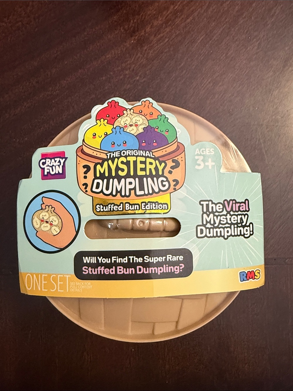 Mystery Dumpling Stuffed Bun Edition - Tan